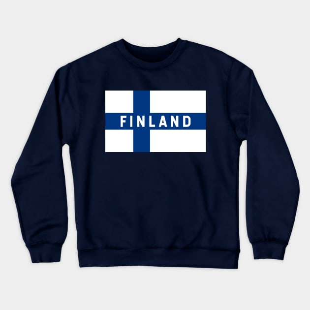 Finland flag Crewneck Sweatshirt by Trippycollage